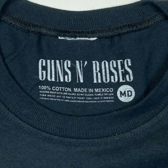 Men's Guns 'N Roses 2016 Not In This Lifetime Muscle Tank Tee - Black - M - Picture 5 of 5